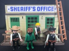 Playmobil 3423 Sheriff's Office Western Police Officer Headquarters Jail, Desk
