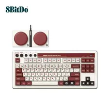 8Bitdo Retro FAMICOM EDITION Mechanical Keyboard ，Bluetooth/2.4G/USB-C