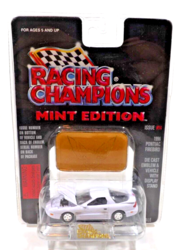 Racing Champions Mint Edition White 1996 Pontiac Firebird  1996 - Foto 1 di 4