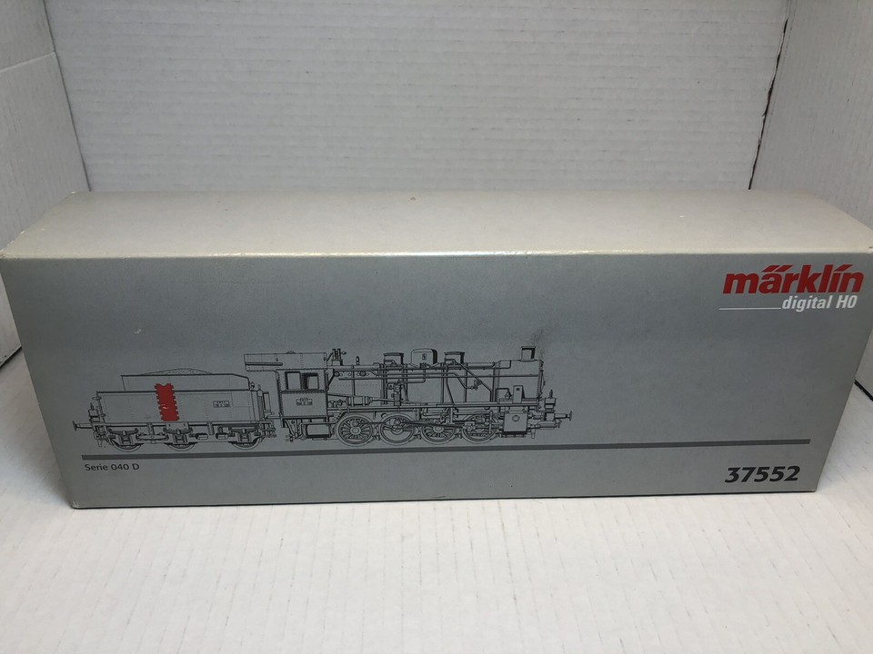 Marklin 37552 HO Scale Series 040 D Freight Steam Locomotive with ...