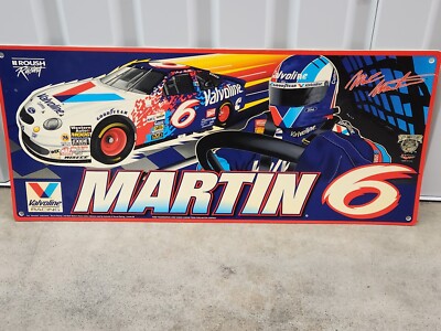 Vintage Mark Martin Valvoline Nascar LE Pewter & Enam