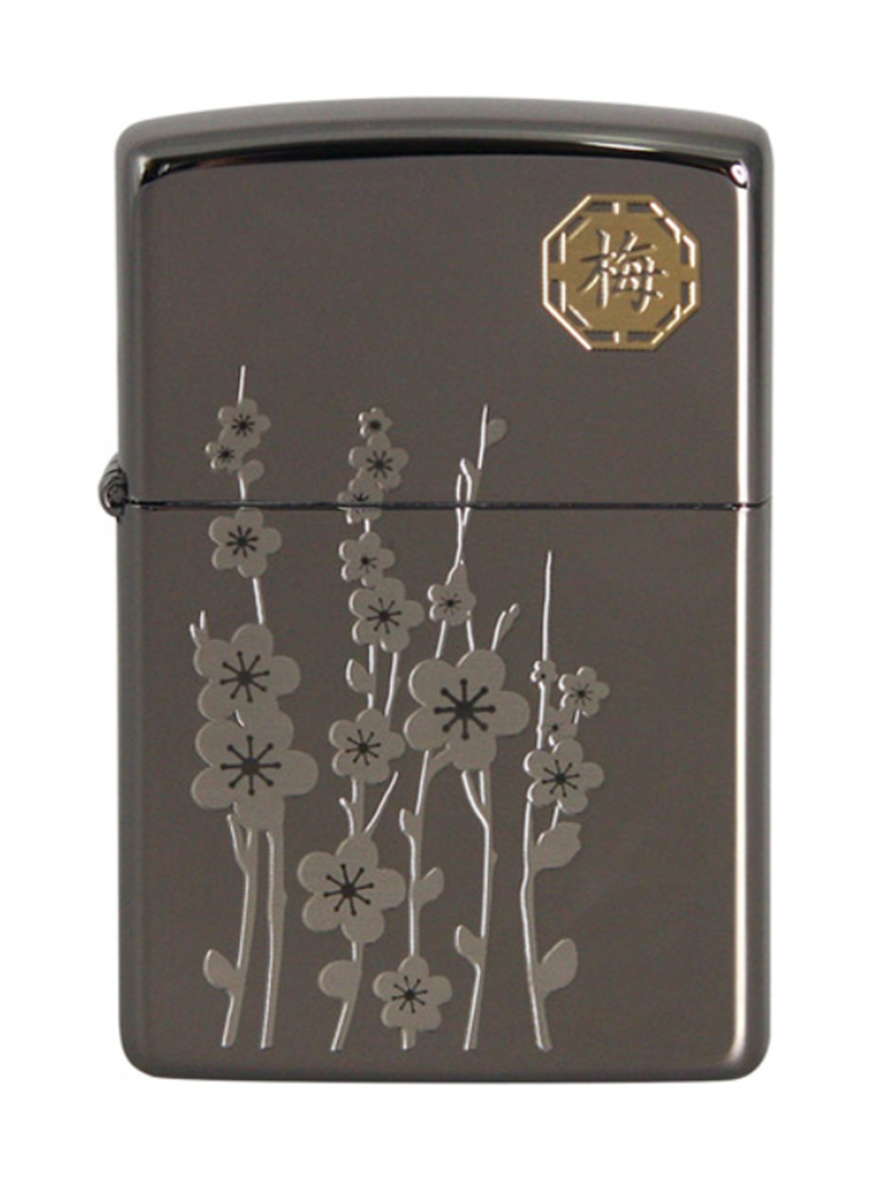 Zippo Lighter NEO SAGUNJA Plum Blossom Windproof Free Shipping 6