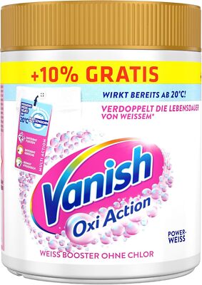 Vanish Oxi Action Powerweiss Pulver 605g Overfill