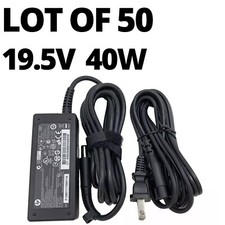 Lot of 50 Original HP 40W AC Power Supply Adapter 19.5V 2.05A 7.4mm  Cords