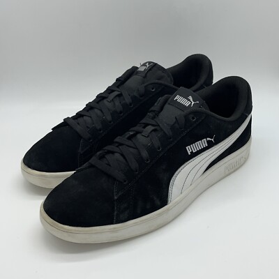 PUMA Smash V2 Black (364989-01) Size 11.5 Men display picture 1