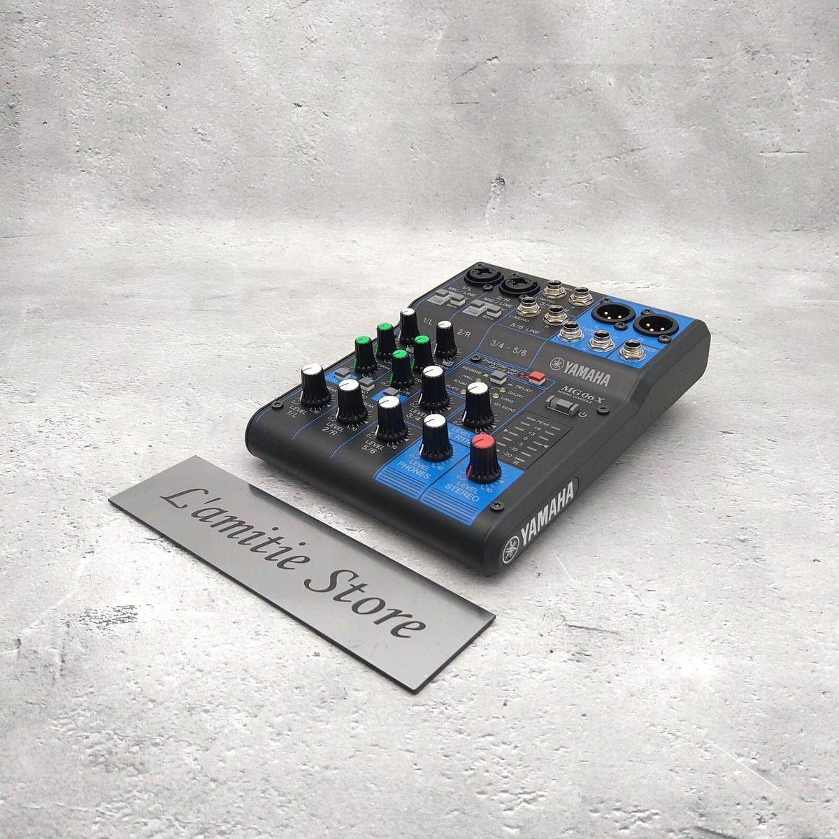 YAMAHA MG06X 6-channel Mixing Console 2 Mic Stereo Mixer