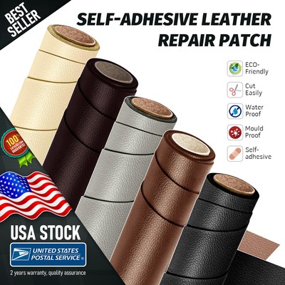 Self-Adhesive Leather Repair Patch Stick on Sofa Repairing Car Bag Seat Subsidie
