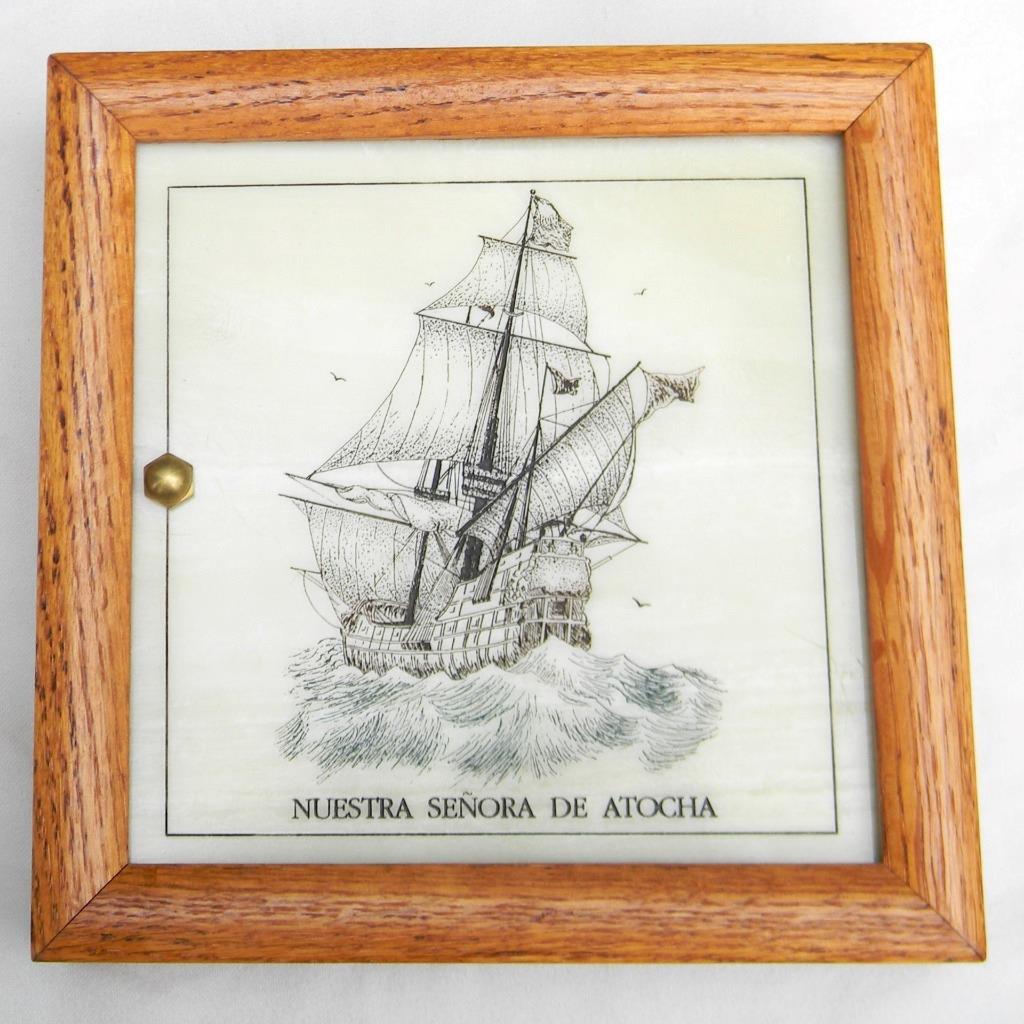 CASE XX USA 1988 commem Atocha galleon knife SN49, 1 OZT