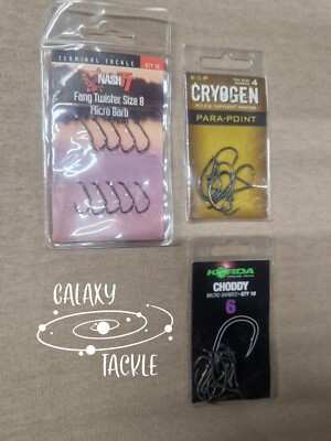Carp Fishing Hook Selection - Nash / ESP / Korda Triple Pack (B17)
