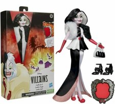 HASBRO DISNEY VILLAINS CRUDELIA DE MON BAMBOLA 30 CM