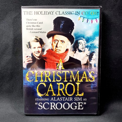 A Christmas Carol 1951 DVD Alastair Sim Colorized Version 89859821523 ...