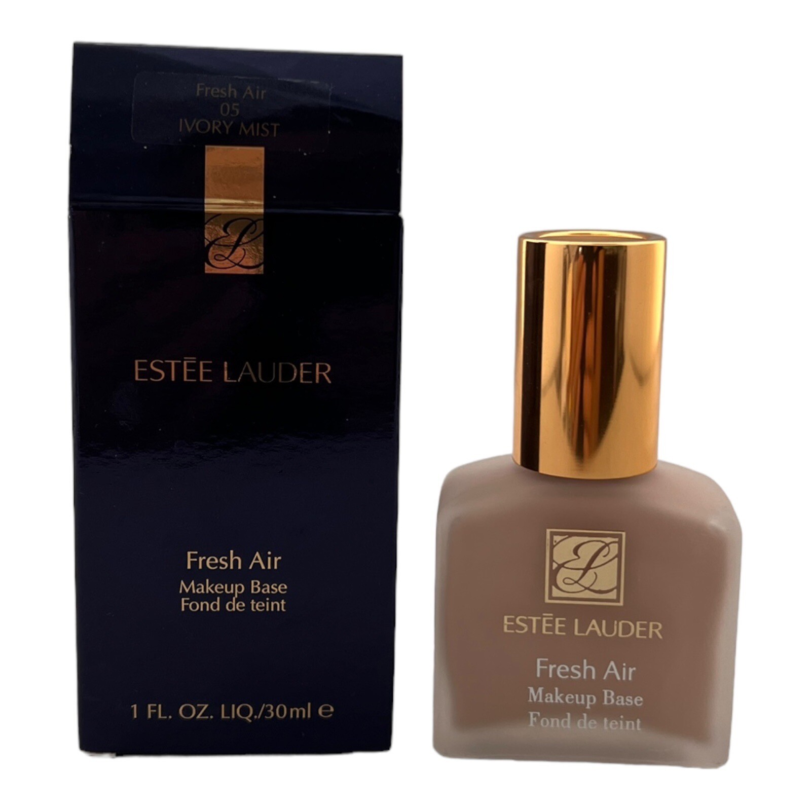 Estee Lauder Fresh Air Liquid Makeup Base Foundation 1oz Ivory Mist New
