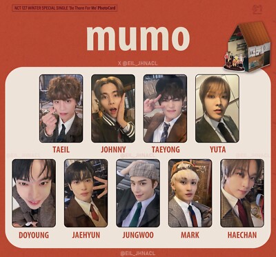 NCT 127 SINGLE ALBUM BE THERE FOR ME MUMO POB OFFICIAL PHOTOCARD