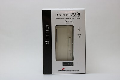 CWD Aspire RF Smart Dimmer, RF9536-NDLA, Z-Wave, 1000 W Incandescent, L Almond