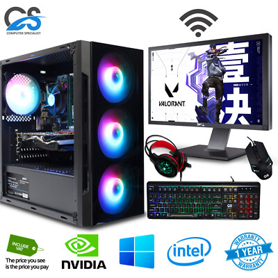 Skytech Shadow Gaming Pc I7 16gb Ram Desktop Gaming PC Bundle