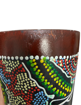Djembe intagliato da 30 cm, tamburo/bongo dell'Africa occidentale Djembe intagliato da 30 cm, tamburo/bongo dell'Africa occidentale