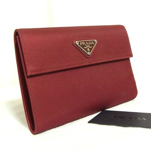 prada nylon wallet trifold