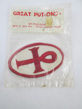 VTG Ankh Patch Embroidered High-quality Made in USA Egyptian Symbol NOS