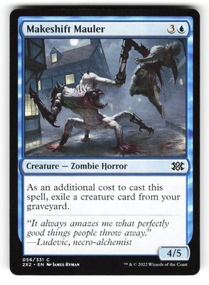 Makeshift Mauler #56 (NM) (Non-Foil) (C) (2X2) Magic MTG