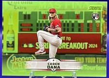 2025 Stadium Club - Caden Dana #54 Lime Green - Los Angeles Angels (RC)
