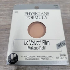 New Vintage Physicians Formula Le Velvet Film Makeup Refill Ivory 0.4 oz 1048