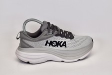 Hoka One One Men's Bondi 8 1123202 SHMS Gray Running Shoes Size 5 D Sneaker