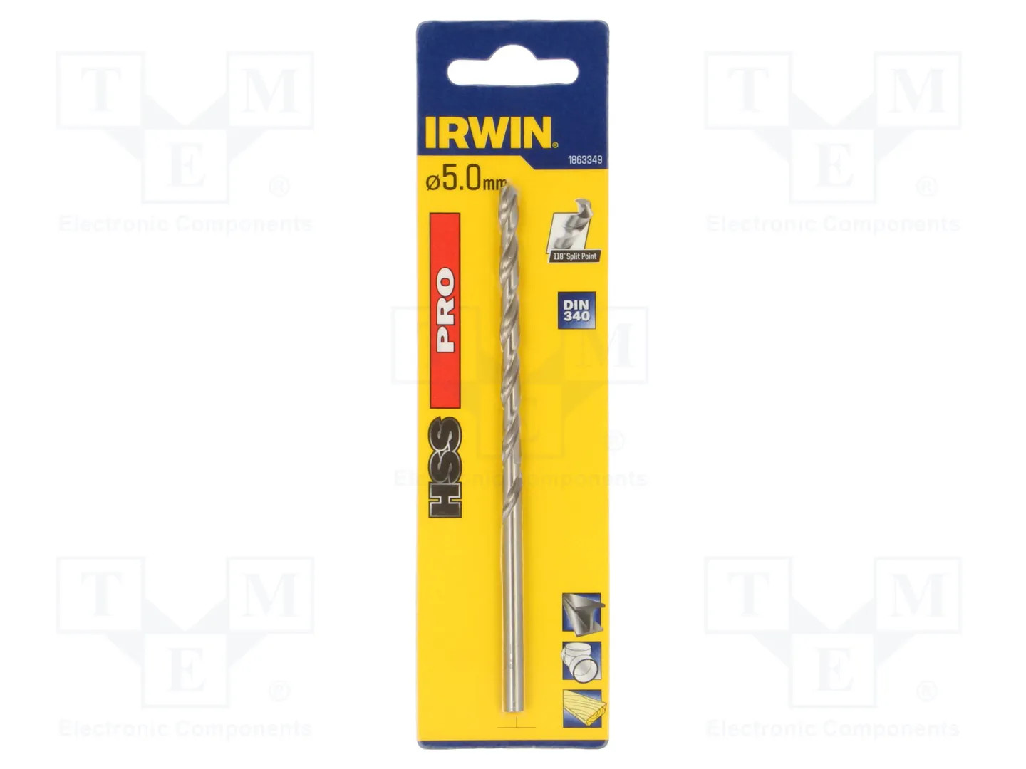Irwin Silber Metallbohrer Lang 5,0 X 135 Mm /1 Stk. - Bild 2