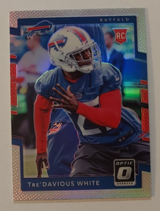 Tre'Davious White (Bills) 2017 Donruss Optic ROOKIE card HOLO SILVER PRIZM