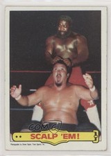 1985 Topps WWF Junkyard Dog Mr Fuji #24 0ha3