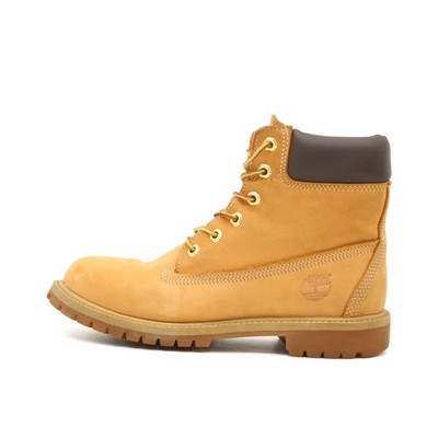 Timberland Damen Premium 6 Inch Boot Stiefel Beige Nubukleder Work Boots EU 37