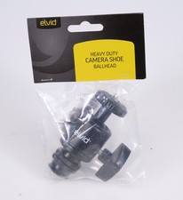 Elvid Heavy-Duty Camera Shoe Mount Adapter with Ball Head for Monitors