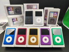 🎉Apple iPod Classic Video 5to 6to 7mo 30GB 80GB 128GB Modificado con Batería Nueva