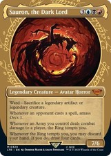 MTG English Sauron, the Dark Lord (Showcase) NM Foil