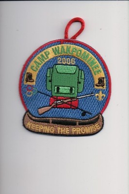 2006 Camp Wakpominee Keeping The Promise patch