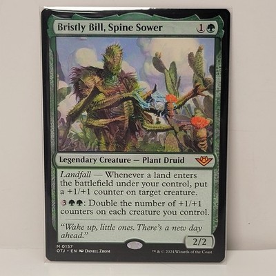 1x Bristly Bill, Spine Sower - OTJ MTG LP