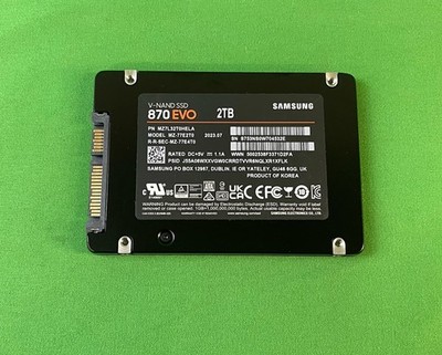 Samsung 870 EVO Series 2TB SATA 2.5'' Internal SSD MZ-77E2T0 | 100% Health