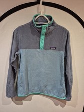 WOMENS PATAGONIA MICRO D SNAP-T PULLOVER SIZE SMALL
