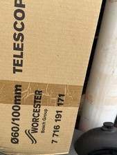 New Worcester Bosch Telescopic Flue 7716191171 Long 570–790mm 60/100mm Genuine 