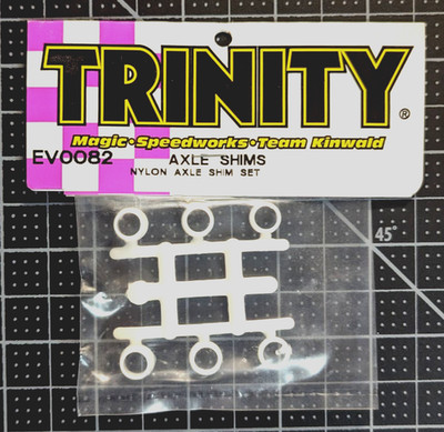 EV0082	Trinity Evolution 10 Nylon Axle Shim Set