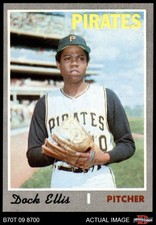 1970 Topps #551 Dock Ellis Pirates 7 - NM