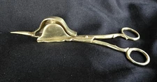 Virginia Metalcrafters Brass Williamsburg Candle Scissor Snuffer Excellent Marks