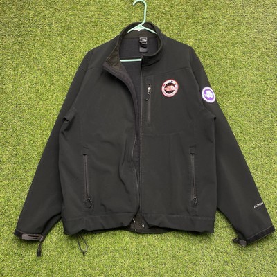 The North Face Apex Jacket Mens XL Trans Antarctica Black Hiking Broken Zipper