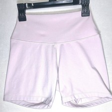 Nike One Dri-FIT High Waist 7-Inch Biker Shorts Mauve Women's Small