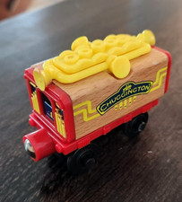 Wooden Trains Chuggington Musical Car 2010 Needs Batteries