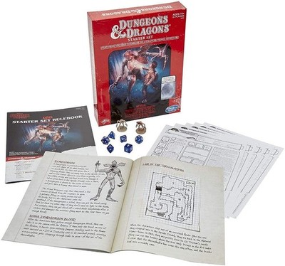 Stranger Things Dungeons and Dragons Starter Set Adventure Board