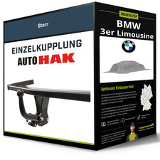 Starre Anhängerkupplung für BMW 3er Limousine 09.1982-12.1991 Typ E30 Auto Hak