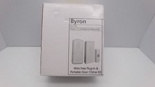 Byron DE312A wire Free Plug In And Portable Door Chime Kit BNIB