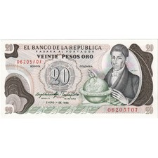 [#1233766] Colombia, 20 Pesos Oro, 1983-01-01, UNC