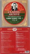 TOMMY DORSEY COMPLETE, VOL. 1 - 1935-40 W/RARE ALTERNATES 2 CDS NEW IMPORT