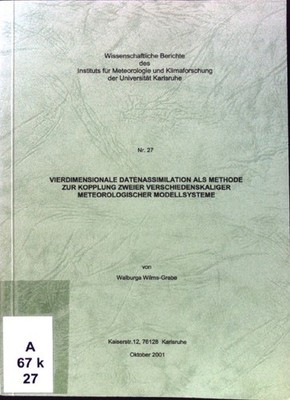 Vierdimensionale Datenassimilation als Methode zur Kopplung zweier verschiedensk